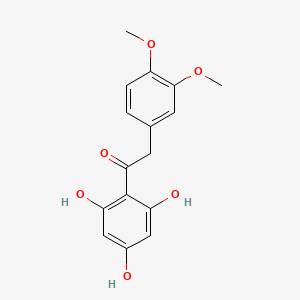 2-(3,4-Dimethoxyphenyl)-1-(2,4,6-trihydroxyphenyl)ethanone