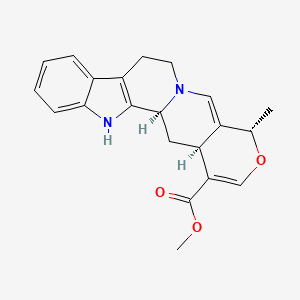 molecular formula C21H22N2O3 B1202132 Cathenamine CAS No. 63661-74-5