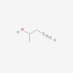 molecular formula C5H8O B120216 4-戊炔-2-醇 CAS No. 2117-11-5