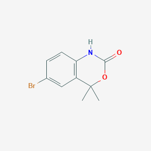 molecular formula C10H10BrNO2 B1202178 Brofoxine CAS No. 21440-97-1