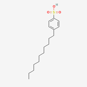 molecular formula C17H28O3S B1202184 4-Undecylbenzenesulfonic acid CAS No. 50854-94-9