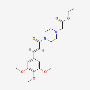 molecular formula C20H28N2O6 B1202186 Cinepazet CAS No. 23887-41-4