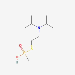 Diisopropylaminoethyl methyl thiolophosphonate