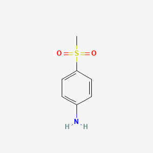 B1202210 4-(Methylsulfonyl)aniline CAS No. 5470-49-5