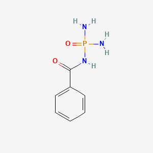molecular formula C7H10N3O2P B1202242 N-diaminophosphorylbenzamide CAS No. 27809-58-1