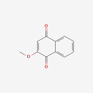 molecular formula C11H8O3 B1202248 Lawsone methyl ether CAS No. 2348-82-5