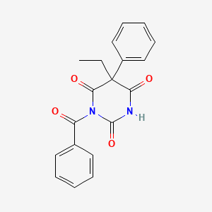 molecular formula C19H16N2O4 B1202252 Benzobarbital CAS No. 744-80-9