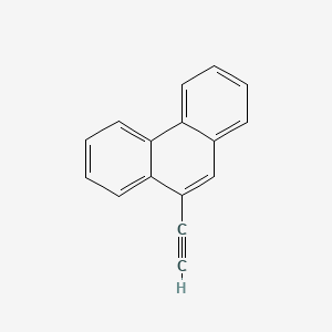 molecular formula C16H10 B1202259 9-Ethynylphenanthrene CAS No. 32870-98-7