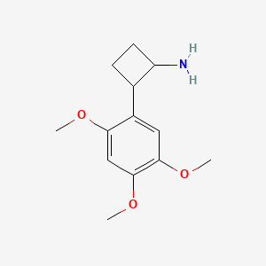 2-(2,4,5-Trimethoxyphenyl)cyclobutylamine