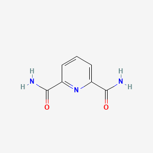 molecular formula C7H7N3O2 B1202270 2,6-Pyridinedicarboxamide CAS No. 4663-97-2