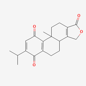 molecular formula C20H22O4 B1202272 Triptoquinonide CAS No. 81478-15-1