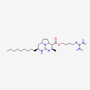 molecular formula C25H46N6O2 B1202284 Batzelladine D CAS No. 161596-65-2