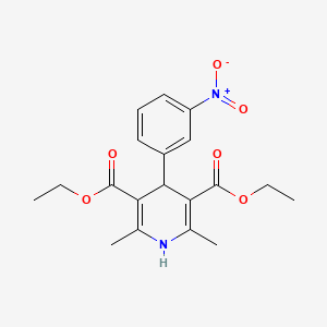 Diethyl 2,6-dimethyl-4-(3-nitrophenyl)-1,4-dihydropyridine-3,5-dicarboxylate