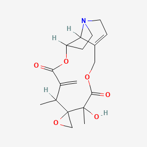 molecular formula C18H23NO6 B1202289 Swazine CAS No. 38763-74-5