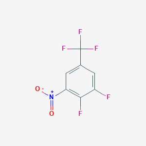 molecular formula C7H2F5NO2 B012023 3,4-Difluoro-5-nitrobenzotrifluoride CAS No. 101646-01-9