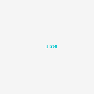molecular formula U B1202302 Uranium-234 CAS No. 13966-29-5