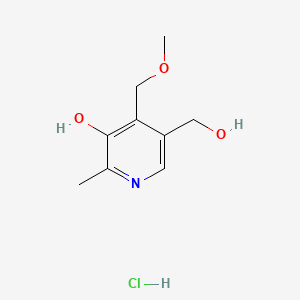 molecular formula C9H14ClNO3 B1202315 Ginkgotoxin hydrochloride CAS No. 3131-27-9