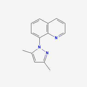 8-(3,5-Dimethyl-1-pyrazolyl)quinoline