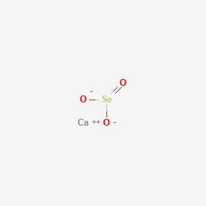 molecular formula CaSeO3<br>CaO3Se B1202338 Calcium selenite CAS No. 13780-18-2