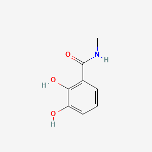 molecular formula C8H9NO3 B1202352 2,3-dihydroxy-N-methylbenzamide CAS No. 78249-61-3