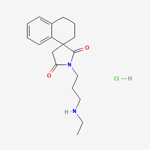 molecular formula C18H25ClN2O2 B1202361 Rac 421-II CAS No. 74246-77-8
