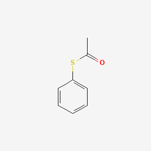 molecular formula C8H8OS B1202374 S-Phenyl thioacetate CAS No. 934-87-2