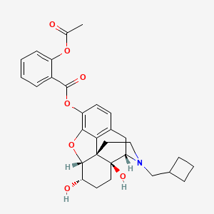 Nalbuphine 3-acetylsalicylate