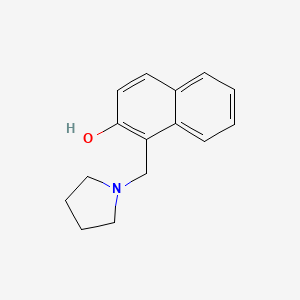 1-(1-Pyrrolidinylmethyl)-2-naphthol