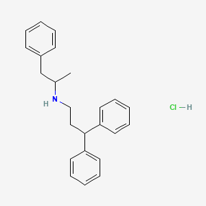 molecular formula C24H28ClN B1202400 Difril CAS No. 1049-27-0