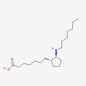 13-Azaprostanoic acid