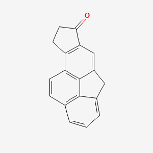 molecular formula C18H12O B1202410 15,16-Dihydro-1,11-methanocyclopenta(a)phenanthren-17-one CAS No. 72041-34-0