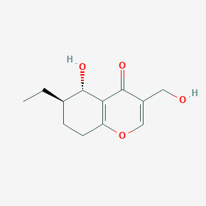 molecular formula C12H16O4 B1202419 Diplodiol CAS No. 69199-05-9