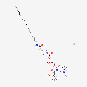molecular formula C46H73ClN4O9 B1202422 Minopafant CAS No. 128420-61-1