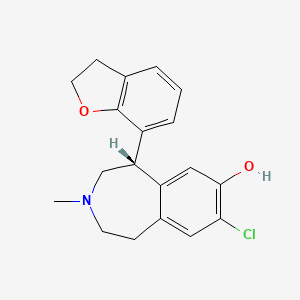 molecular formula C19H20ClNO2 B1202424 Odapipam CAS No. 131796-63-9