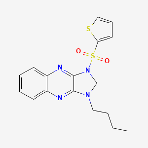 1-butyl-3-thiophen-2-ylsulfonyl-2H-imidazo[4,5-b]quinoxaline