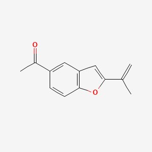 molecular formula C13H12O2 B1202448 Dehydrotremetone CAS No. 3015-20-1