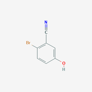 molecular formula C7H4BrNO B120245 2-Bromo-5-hydroxybenzonitrile CAS No. 189680-06-6