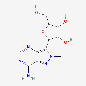 molecular formula C11H15N5O4 B1202458 2-Methylformycin 