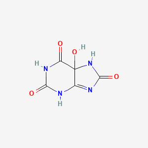 molecular formula C5H4N4O4 B1202459 5-Hydroxyisourate CAS No. 6960-30-1