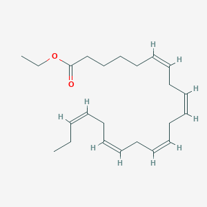 molecular formula C23H36O2 B120247 (all-Z)-6,9,12,15,18-Heneicosapentaenoic Acid Ethyl Ester CAS No. 131775-86-5