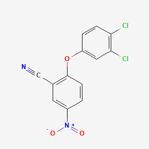 molecular formula C13H6Cl2N2O3 B1202472 MDL-860 CAS No. 78940-62-2