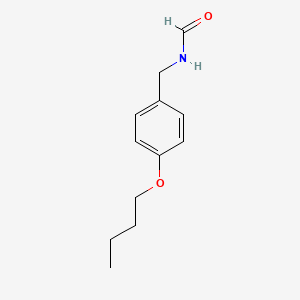 molecular formula C12H17NO2 B1202484 N-(4-Butoxybenzyl)formamide CAS No. 87578-63-0