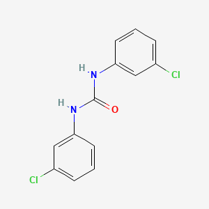 molecular formula C13H10Cl2N2O B1202486 1,3-Bis(3-chlorophenyl)urea CAS No. 13208-31-6