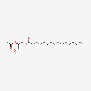 molecular formula C21H40O5 B1202487 Palmitoyl-acetyl-glycerol CAS No. 89315-42-4