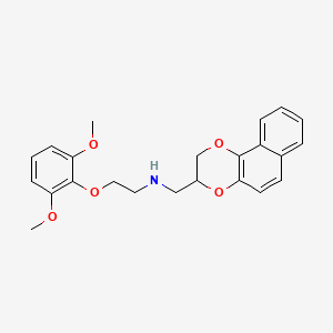 molecular formula C23H25NO5 B1202488 Dpeamdn CAS No. 91677-53-1
