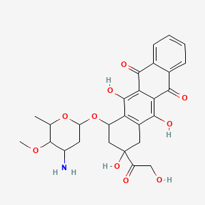 4-Demethoxy-4'-O-methyldoxorubicin