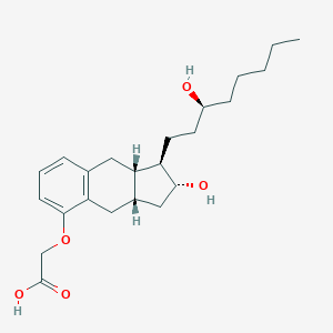 molecular formula C23H34O5 B120252 Treprostinil CAS No. 81846-19-7
