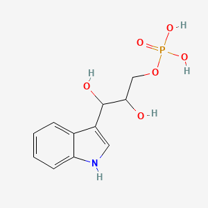 molecular formula C11H14NO6P B1202520 1-C-(Indol-3-yl)glycerol 3-phosphate CAS No. 4220-97-7