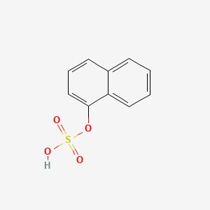 molecular formula C10H8O4S B1202550 1-Naphthyl sulfate CAS No. 3197-94-2