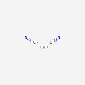 molecular formula C2CuN2 B1202555 Copper dicyanide CAS No. 4367-08-2